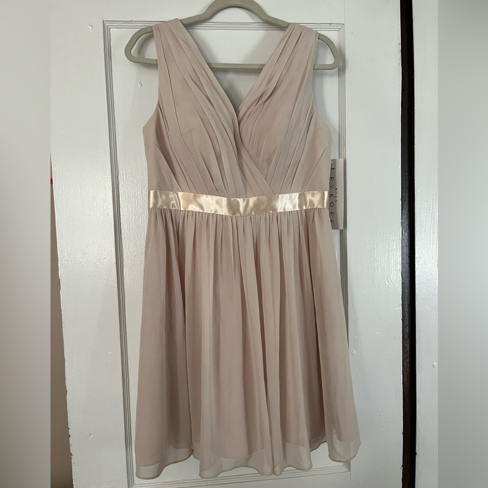 Champagne short dress